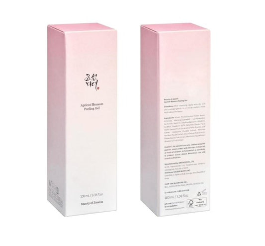 BEAUTY OF JOSEON Apricot Blossom Peeling Gel veido šveitiklis, 100ml