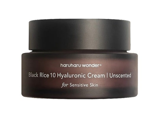 Haruharu WONDER Black Rice 10 Hyaluronic Cream Unscented – drėkinamasis veido kremas 50ml