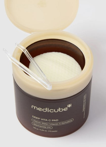 MEDICUBE DEEP VITA C veido padeliai, 150 g / 70 vnt.
