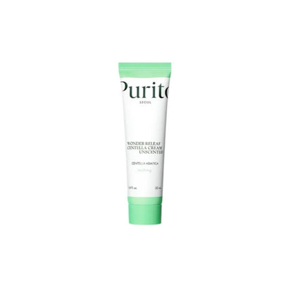 PURITO kremas su centele WONDER RELEAF CENTELLA CREAM UNSCENTED, bekvapis, 50 ml