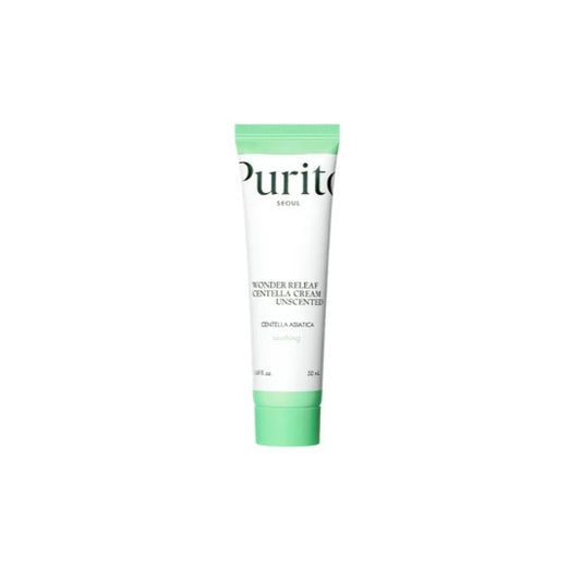 PURITO kremas su centele WONDER RELEAF CENTELLA CREAM UNSCENTED, bekvapis, 50 ml