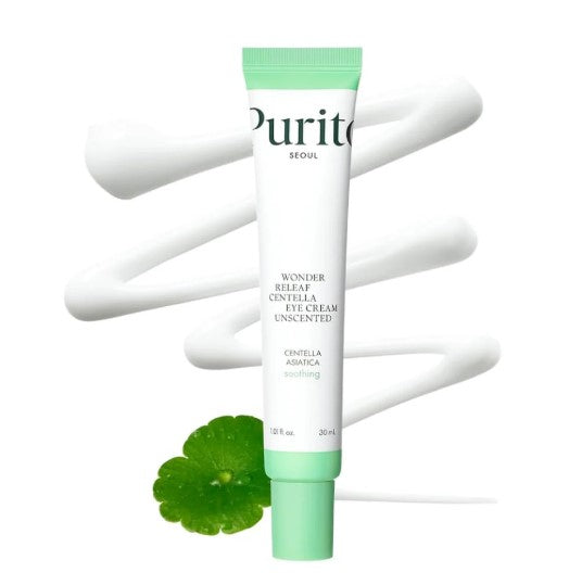 PURITO Wonder Releaf Centella Eye Cream Unscented - drėkinantis paakių kremas. 30ml