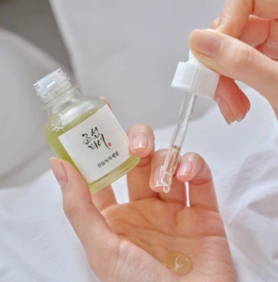 BEAUTY OF JOSEON Calming Serum Green Tea + Panthenol veido serumas, 30ml