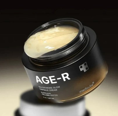 Medicube - AGE-R Glutathione Glow Cream – Veido Kremas nuo Raukšlių su Glutationu – 50 ml