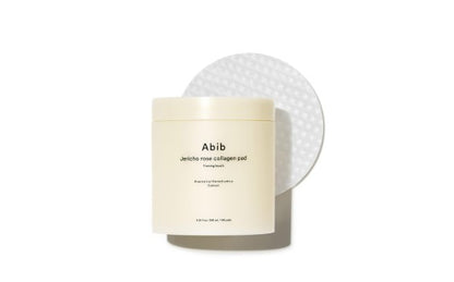 Abib Jericho rose collagen pad Firming touch - toniko padeliai su kolagenu, 250 ml 60 pad.