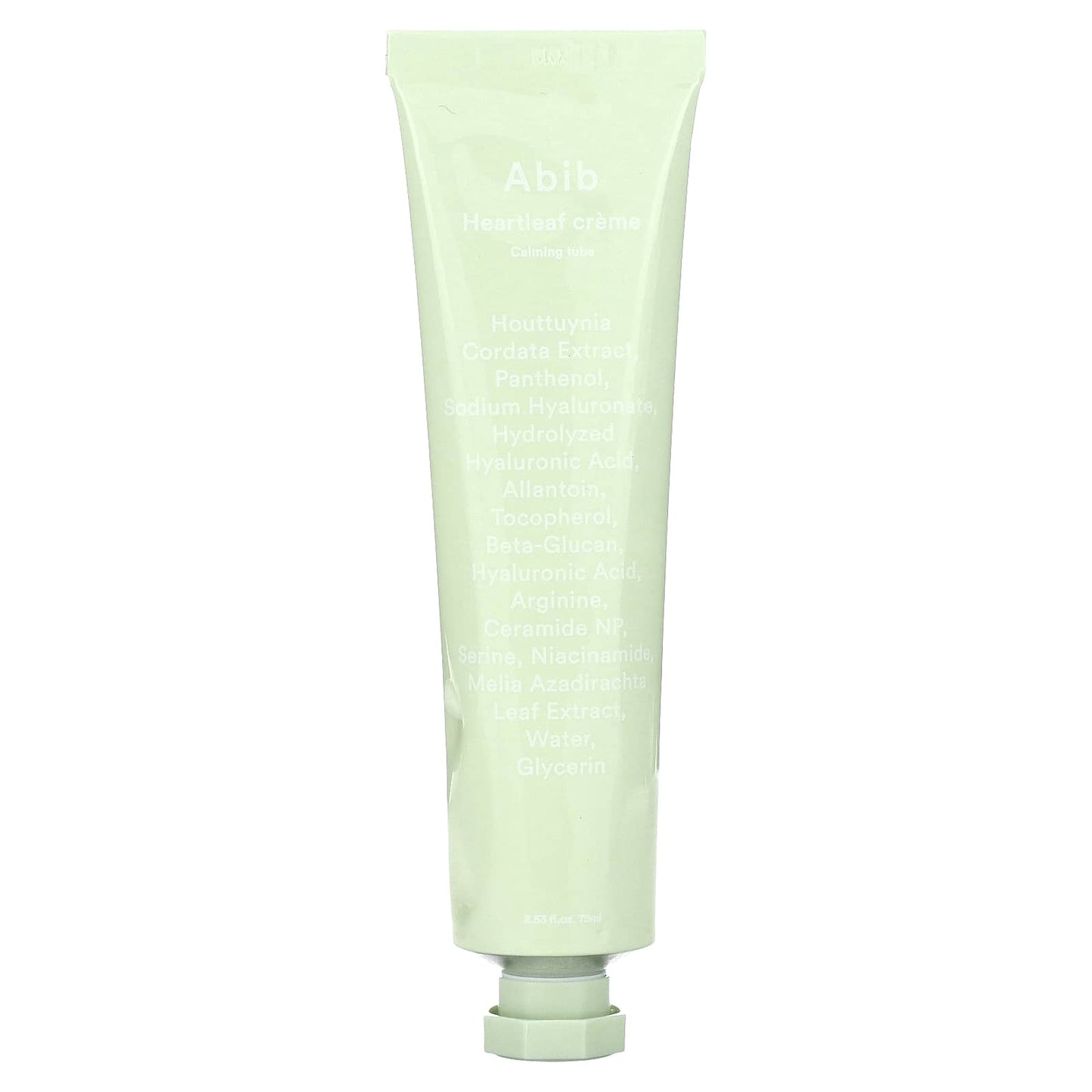 Abib Heartleaf Crème Calming Tube - kremas jautriai sudirgusiai odai, 75ml