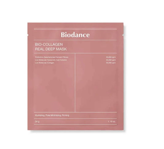 BIODANCE Bio Collagen Real Deep Mask – hidrogelio veido kaukė su kolagenu, 1 vnt.