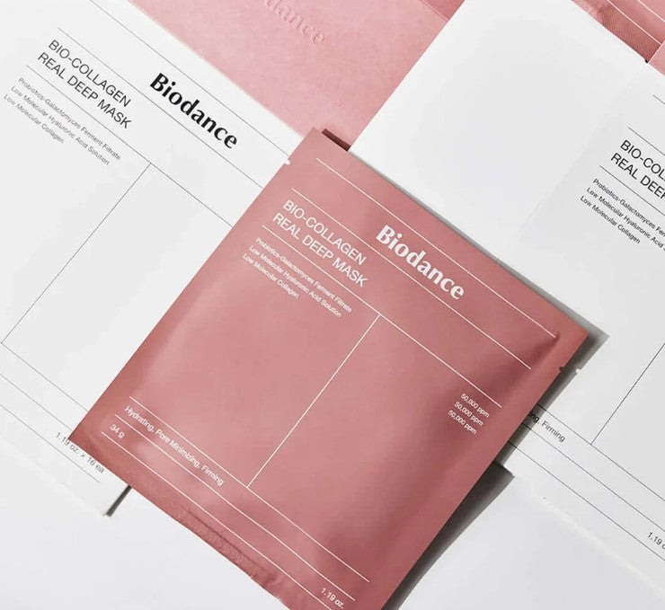 BIODANCE Bio Collagen Real Deep Mask – hidrogelio veido kaukė su kolagenu, 1 vnt.