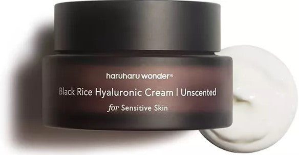 Haruharu WONDER Black Rice 10 Hyaluronic Cream Unscented – drėkinamasis veido kremas 50ml