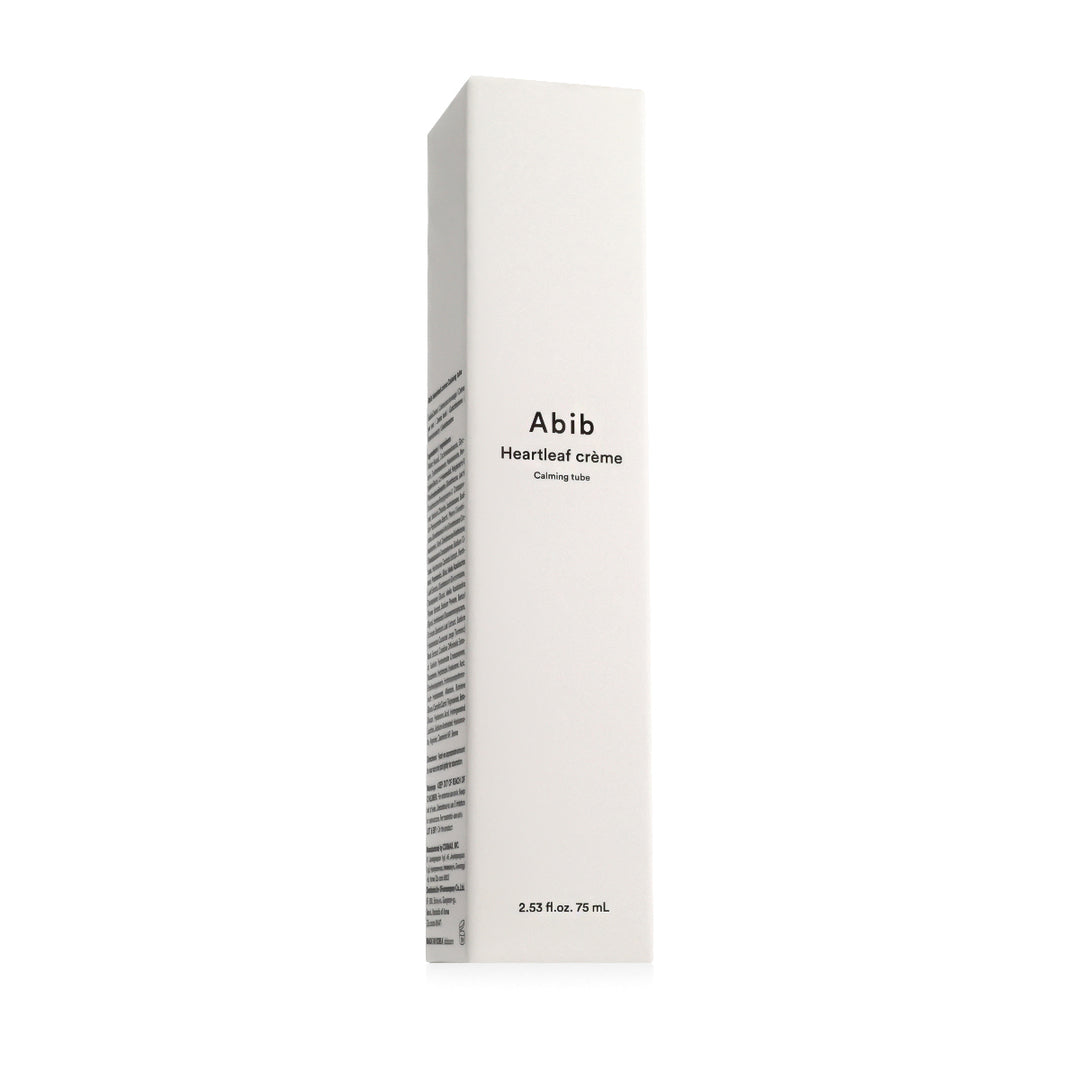 Abib Heartleaf Crème Calming Tube - kremas jautriai sudirgusiai odai, 75ml